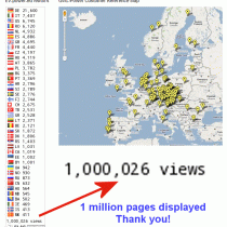 EV-POWER.EU - 1 000 000 page views reached - November 16th, 2011